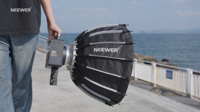 NEEWER Q6 Batterie Factice Pour Q6 Extérieur Flash Strobe Speedlight Avec Adaptateur Alimentation AC,Câble (Prise EU),33,6V 20A Remplacement Batterie NB-Q6,Protection Intelligente,16,4ft De Long,NT-Q6