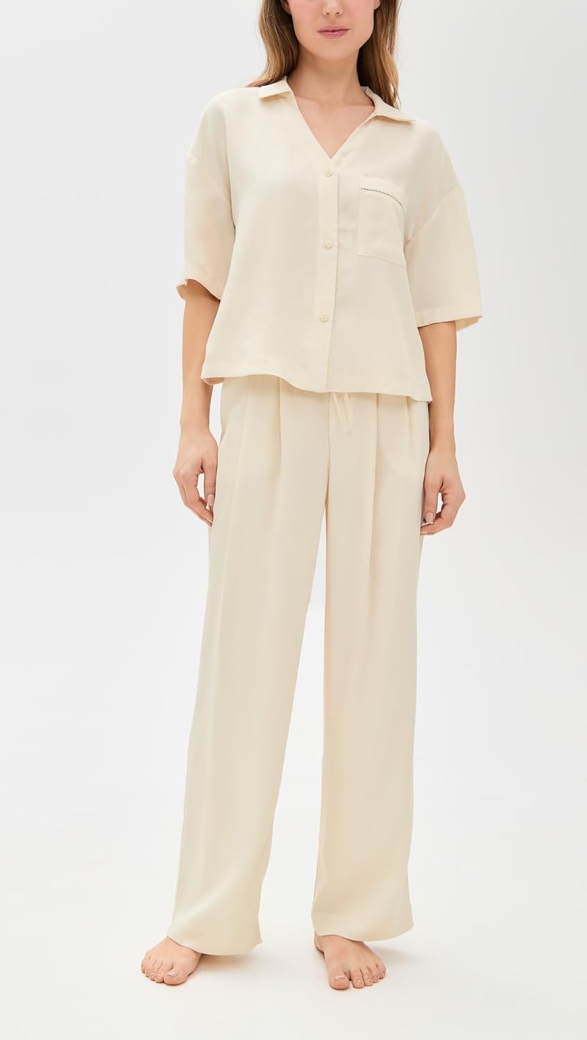 Eberjey Women's Tencel Woven Relaxed Pants