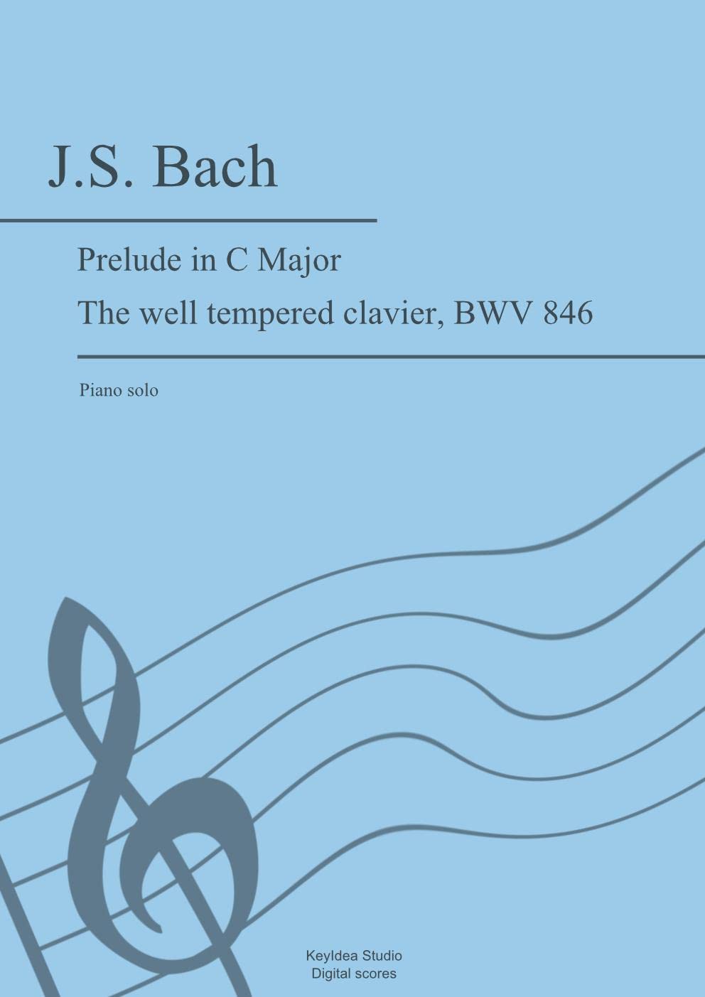Bach Prelude in C Major BWV 846 Piano sheet music Kindle edition