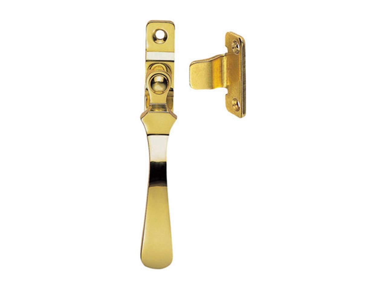 Carlisle Brass V1005LCKCP Wedge Locking Casement Fastener Chrome, Silver