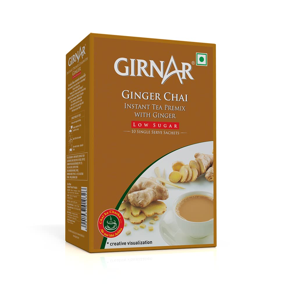Girnar Instant Premix With Ginger (10 Sachets Low Sugar) (B011NTHG3K) Amazon Price History, Amazon Price Tracker