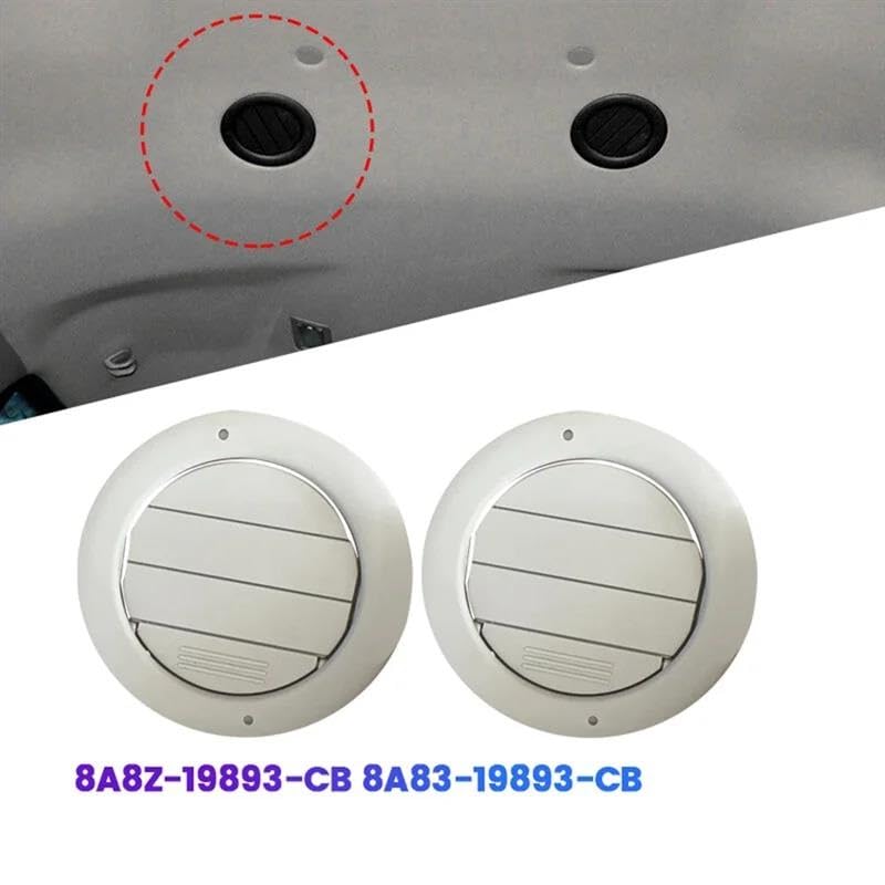Cubierta de ventilación de aire acondicionado Lincoln MKT 2010 2012 techo 6