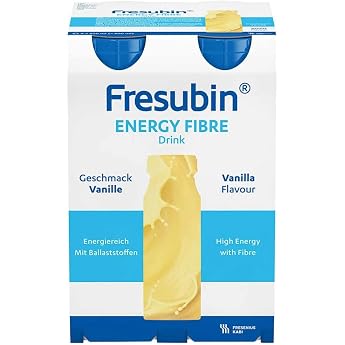 Fresenius Kabi FRESUBIN Energy Fibre Drink Vanilla Water Bottle 200 ML 1er Pack 1 x 2.75 kg x 4