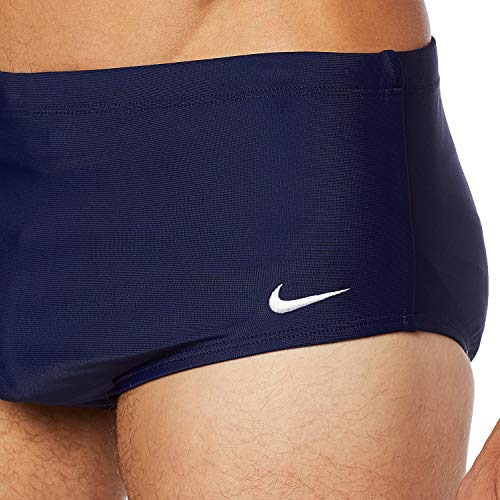 Sunga Lateral Média Nike Homens P Azul