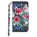 Produktbild Hülle für Samsung Galaxy Note 9, Bear Village® PU Ledertasche, Galaxy Note 9 Multifunktion Brieftasche Kratzfestes Schutzhülle mit Klappständer, Rose