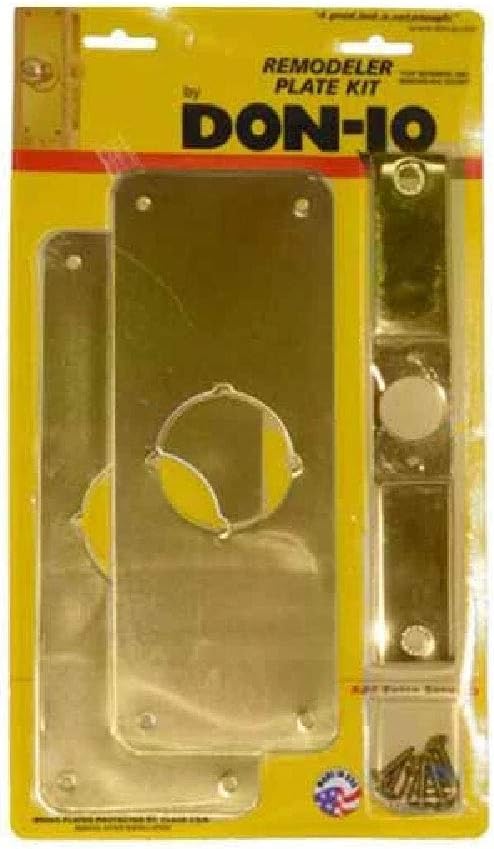 Don-Jo RPK-109-605 Mortise Remodeler Kit #109-605 - Gold/Brass