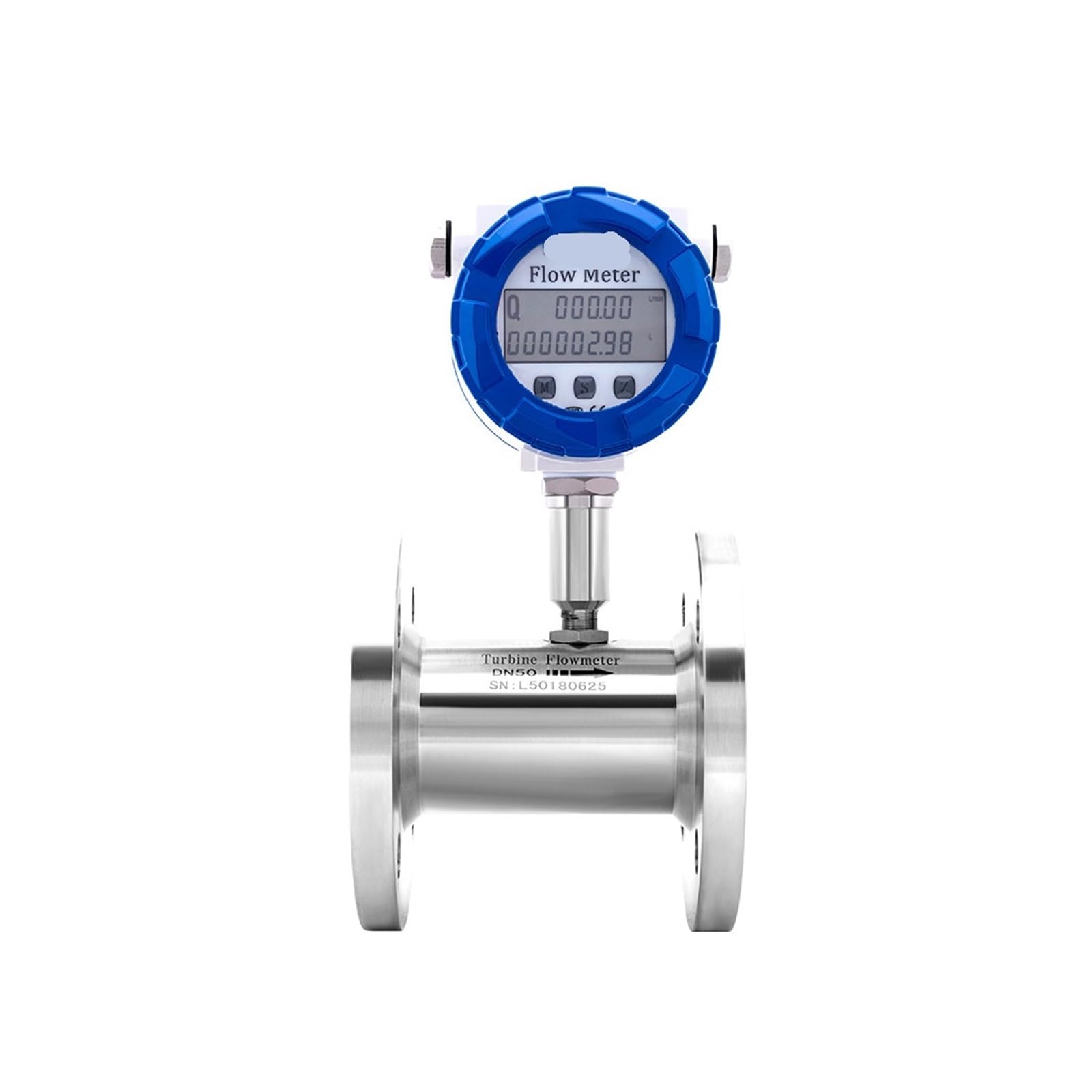 Caudalímetro de turbina DN50 for conexión