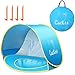 Ceekii Baby Strandzelt, Pop-up Baby Strand Zelt Portable Shade Pool UV-Schutz Sun Shelter für Kleinkinder, Strandmuschel, Baby Pool
