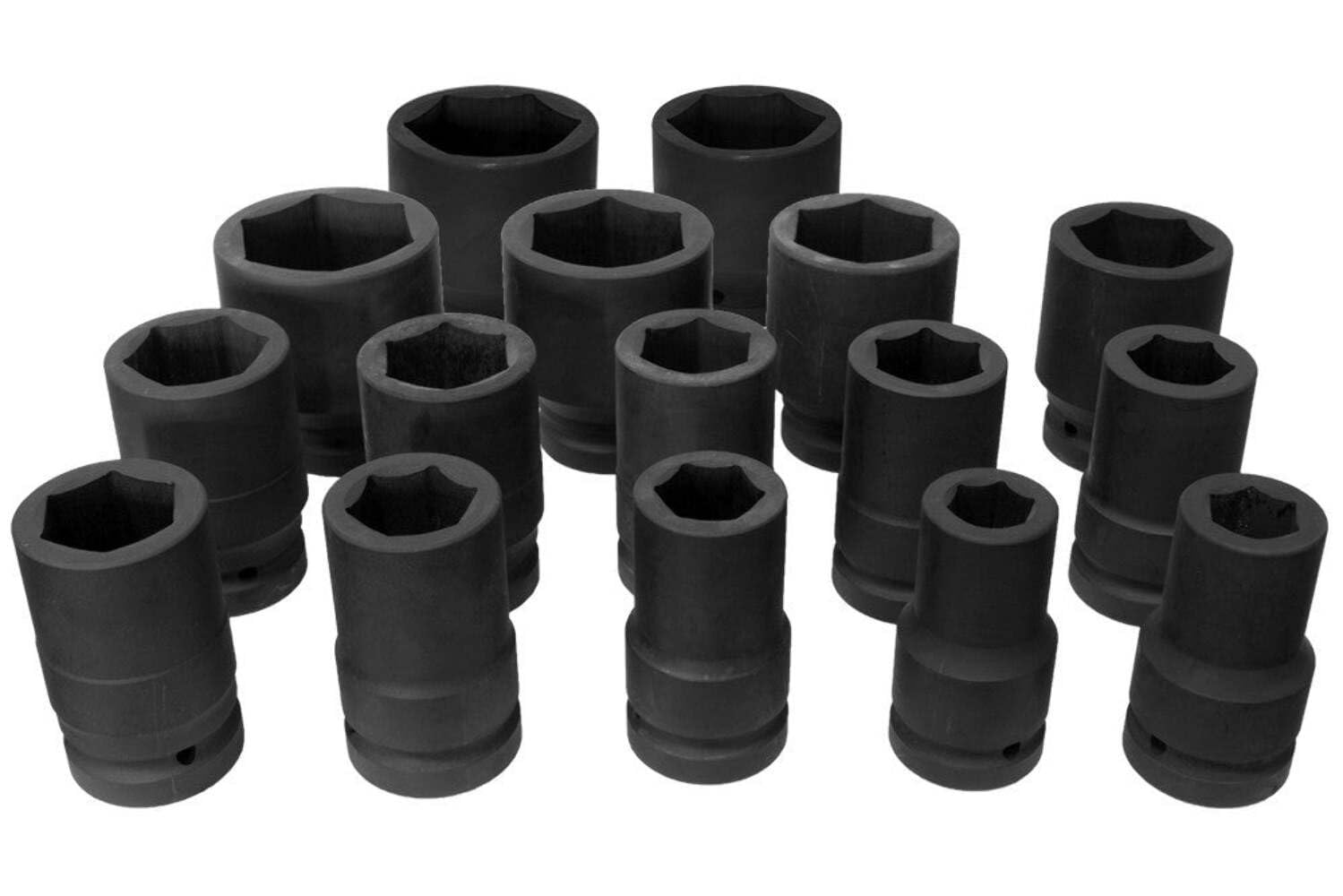 JQ-34-16SET) - Set di chiavi a brugola da 3/4", 17 mm - 50 mm, 16 pezzi