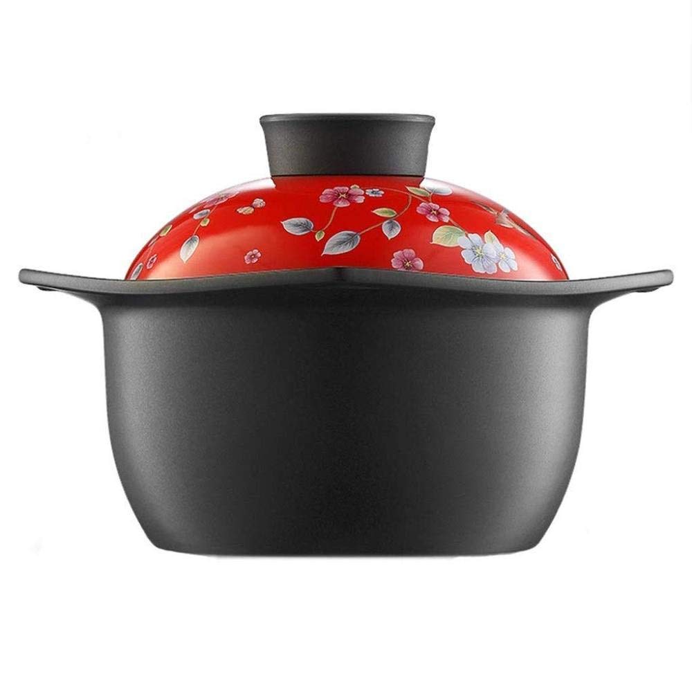 Pot à ragoût en terre cuite haute durabilité et finition céramique