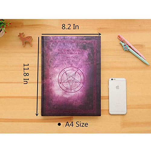 Livre école A4 style rétro européen violet idéal pour offrir