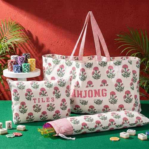 Set de 3 Bolsas Vacías para Mahjong 24x13x4.7 in miniatura 5