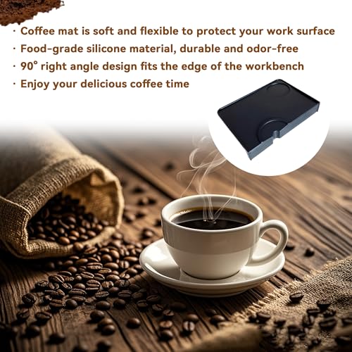 Accessoires de barista tapis à café en silicone antidérapant