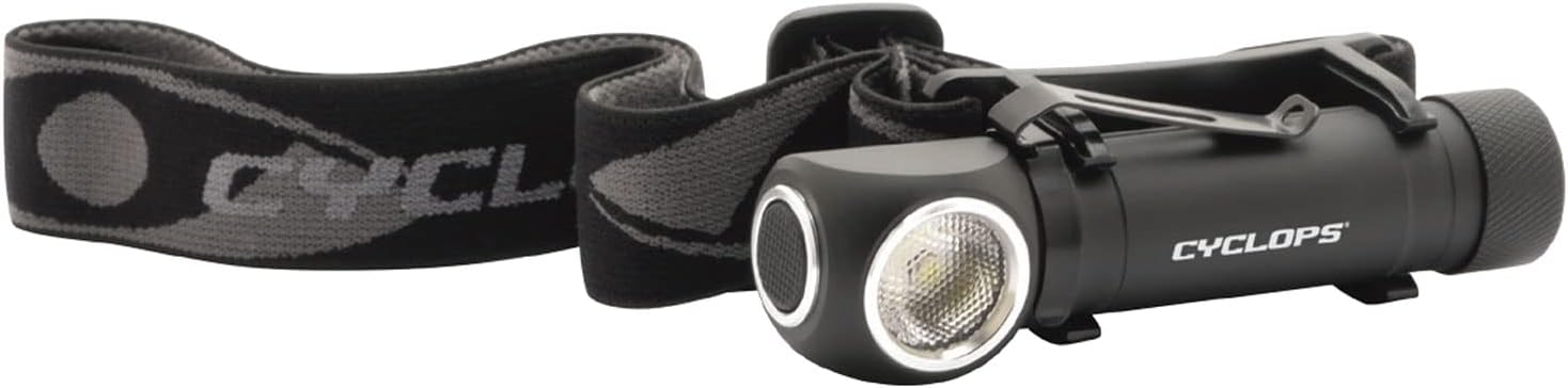 Cyclops Hades Headlamp | Tactical Durable Lightweight Aluminum Compact Adjust...