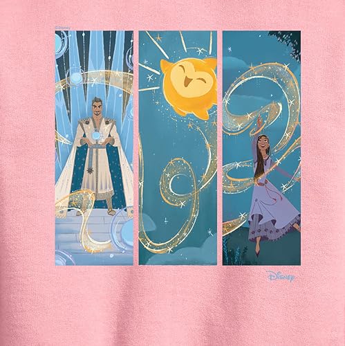 Disney Wish - Character Panels - Toddler & Youth Crewneck Fleece Sweatshirt2