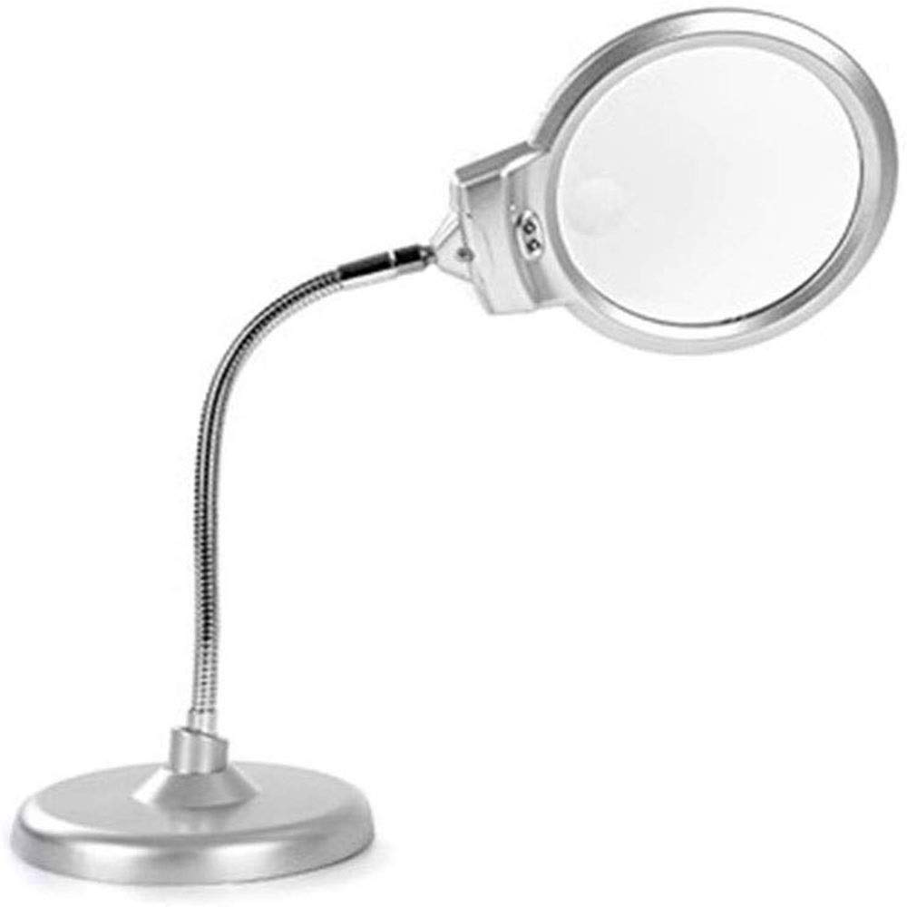 Lampa z lupą na biurko, oświetlony blat Lampa z lupą na biurko Lampa LED z lupą do sypialni Salon Biuro Czytanie Klasa Nauka piękna sceneria Chaser of Light