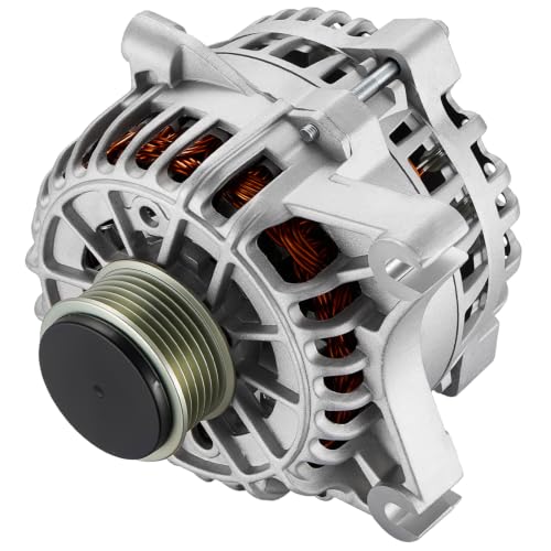 Image of BDFHYK 135A Alternator for Ford Mustang 4.6L V8 2005-2008, 8516 | 8516N, 8438, 4R3T-10300-BB, 12V, High-Output, CW (Clockwise) Rotation, IF (Internal Fan), IR (Internal Regulator)