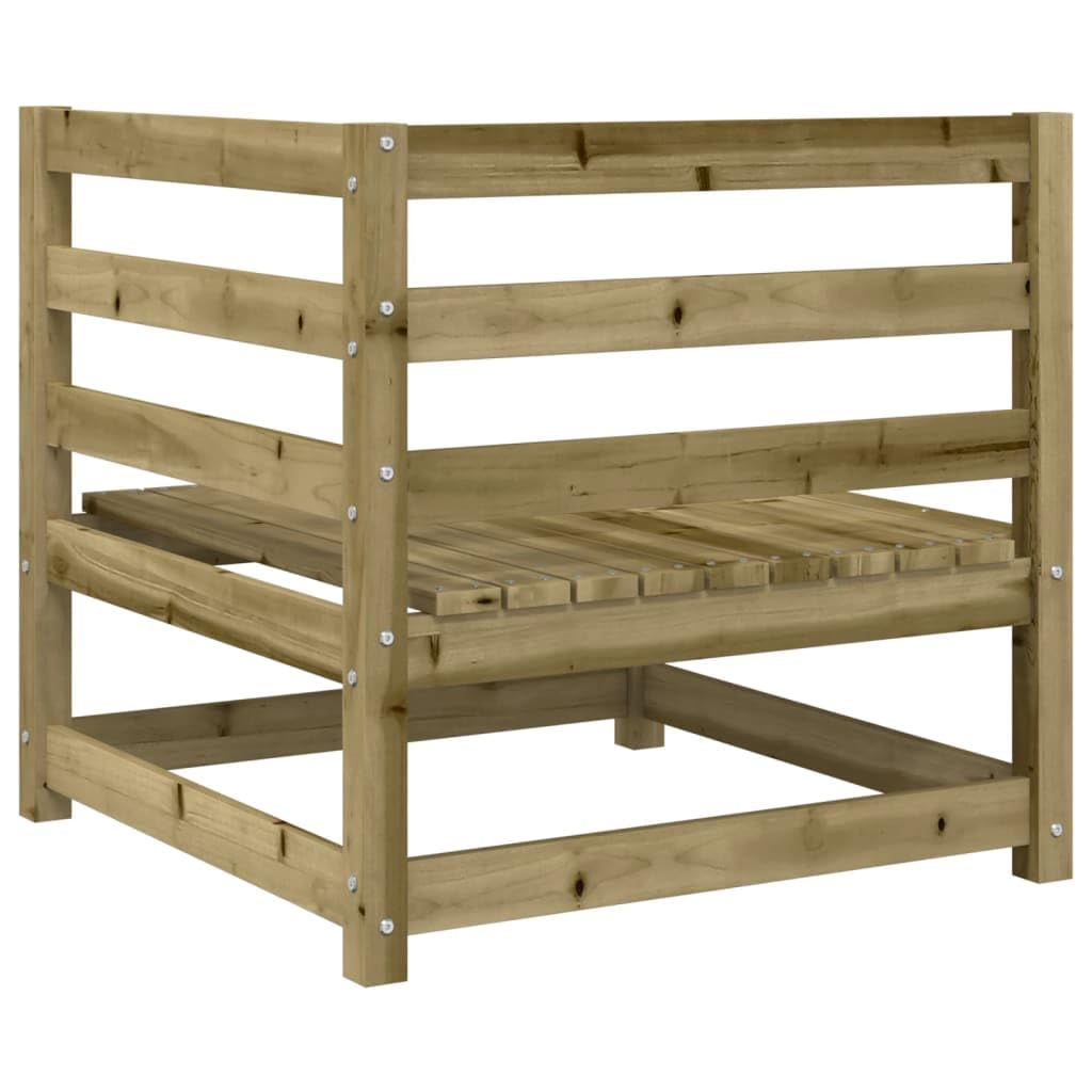 LAPOOH Set di divani da giardino 4 pezzi in legno di pino impregnato, set da giardino esterno, mobili da giardino, mobili da giardino, set di mobili da giardino - 3299380