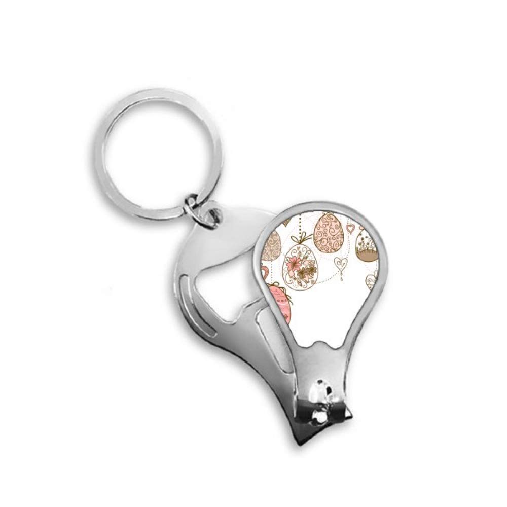 Coupe-ongles œuf de Pâques suspendu rose, idée cadeau originale