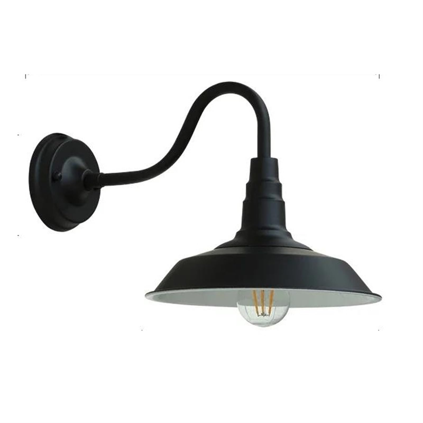 VDOQTLJT Wall Light American Retro Country Loft Outdoor Waterproof Lamp for/Balcony/Doorway/Store/Industrial Creative Decor Lighting Sconce Battery Lights(B,1 pieces)