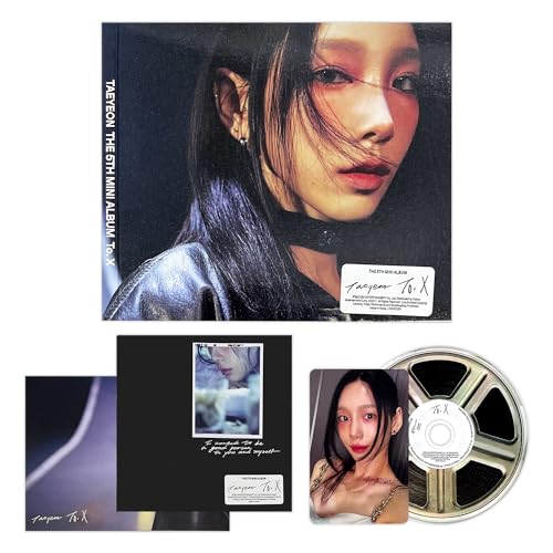 TAEYEON - 5th Mini Album [To.X] (Digiapck Ver.) Photobook + CD-R + Photocard + Folded Poster + 2 Extra Photocards