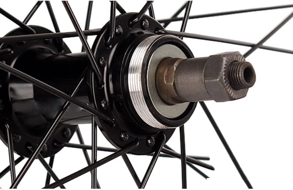 Juego de Ruedas para Bicicleta de montaña de 700c con Cierre rápido, Compatible con Volantes de inercia de 6, 7 y 8 Vueltas.