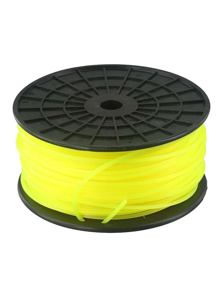 ZYNCUE Ricambio Giallo Quadrato Trimmer Linea Filo Decespugliatore Nylon 3Mm X 100M Herramientas Ferramentas Taladros Parafusadeira