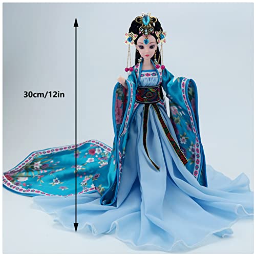 Muñeca bailarina articulada oriental de 30 cm miniatura 6
