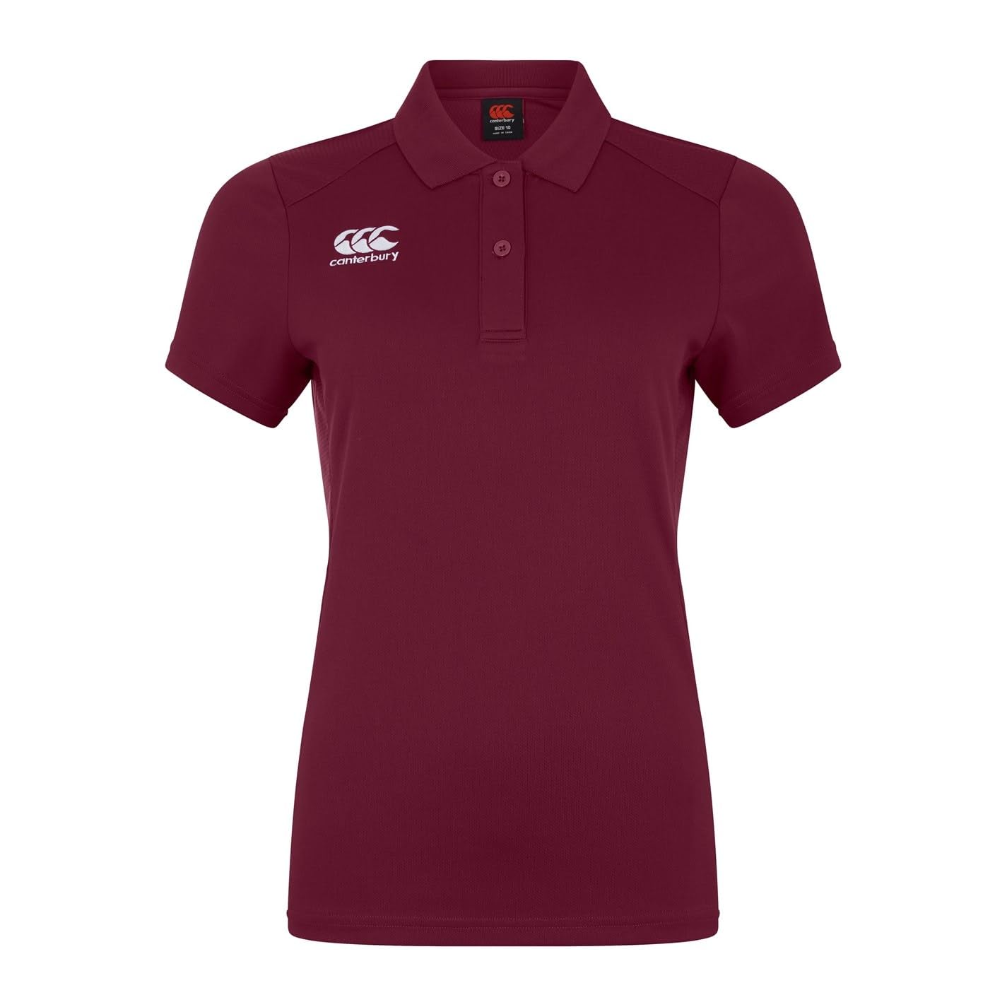 Canterbury Womens Club Dry Polo Maroon 16