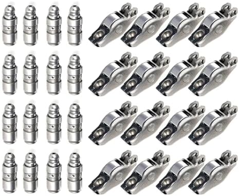 16pc Rocker Arms Kit For 2005-2006 Jeep Liberty 2.8L Diesel - OEM 5066780AB Replacement, Reduces Friction, Improves Valve Motion