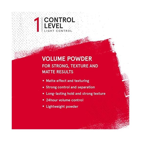 OSiS+ Dust It – Mattifying Volume Powder – long-lasting Hold, Strong Control and Separation – Matte Effect Texturizer Product for Wild Hair Styling and Volumizing, 0.35 oz