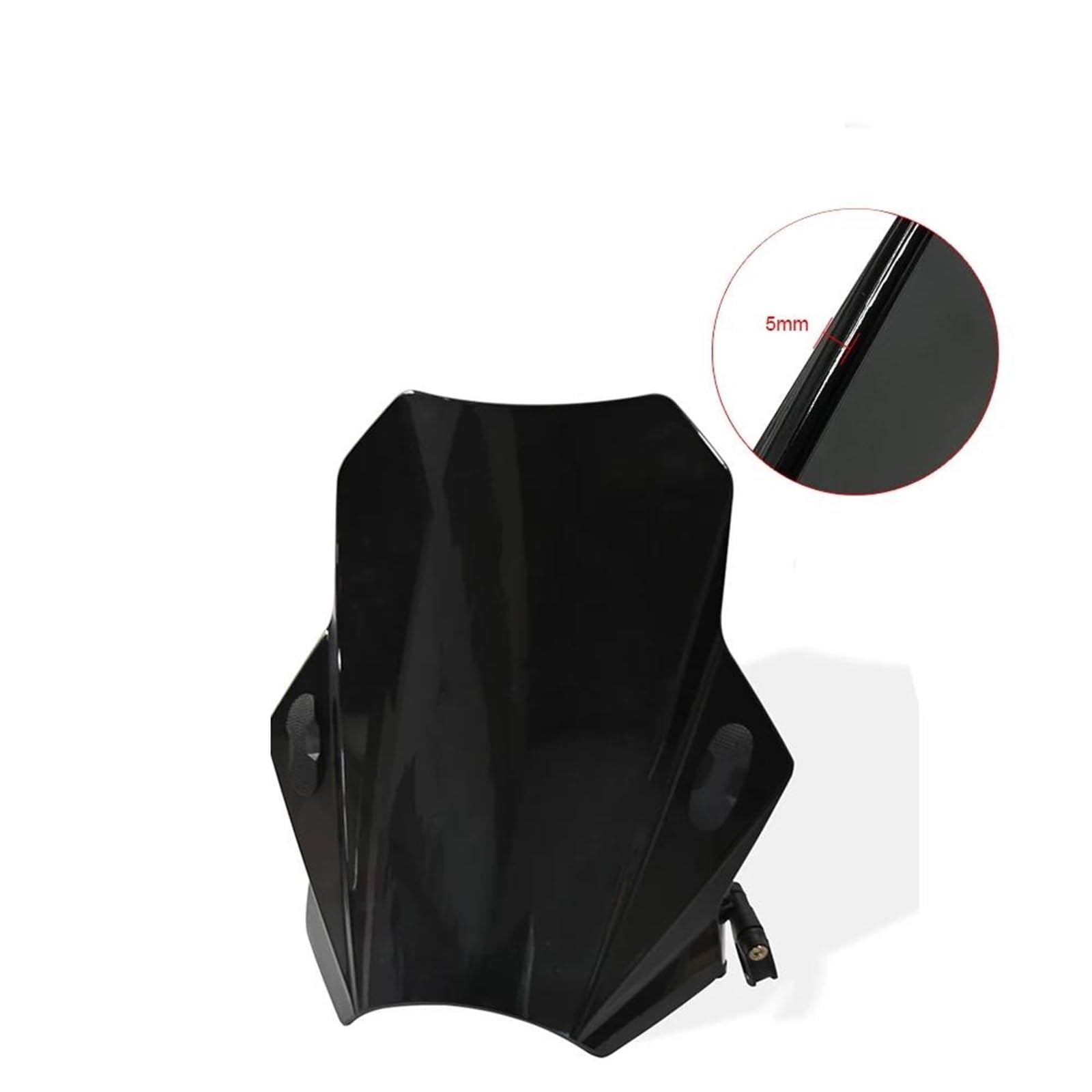 Parabrezza Per Moto Per Benelli BN251 BN302 BN302S 2014-2022 Deflettori Regolabili In Plastica, Spoiler Prolunga Di Deflettori(Trasparente)