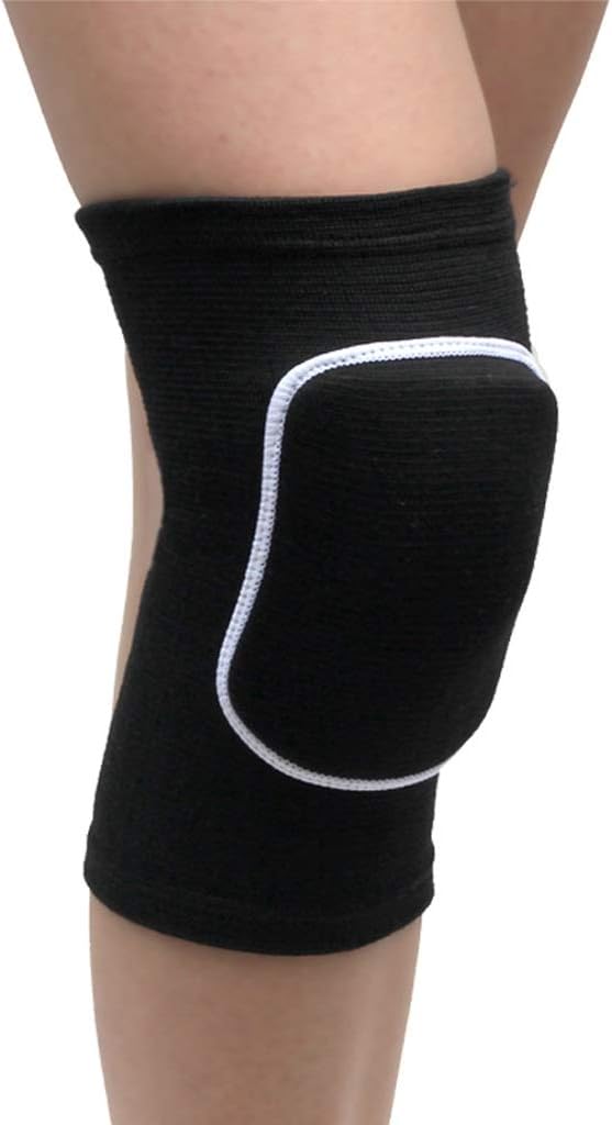 1 pair Nylon Football Volleyball Soccer Knee Pads Cycling Knee Support Yoga Basketball Training Protection Dance Knee Pads Kids(D)