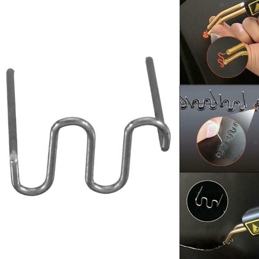 Graffette Saldatura Plastica 500 Pz - 0.8mm Acciaio Tungsteno, Per Riparazione Paraurti Auto - Foto 9