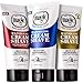 Razorless Shaving Cream for Men by SoftSheen-Carson Magic, Hair Removal Cream, for Bald Head Maintenance, No Razor Needed, Depilatory cream works in 4 Minutes for Coarse Curly Hair, 6 oz