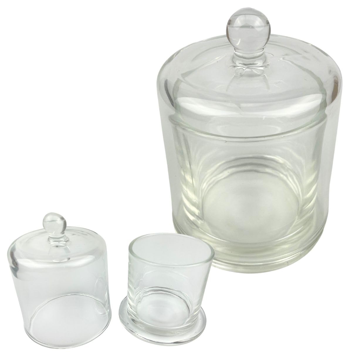 Amazon.co.jp: ミルティクラフト キャンドルホルダー ガラス