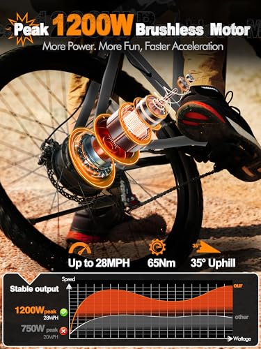 M200 21-Speed Mountain E-Bike