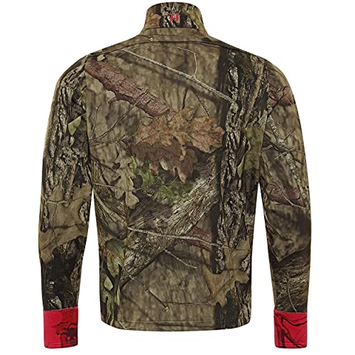 Foto von Härkila Moose Hunter 2.0 Fleecejacke Herren - Leise Jagdjacke Fleece Camouflage - Übergangsjacke Camo für die Jagd, Größe:L