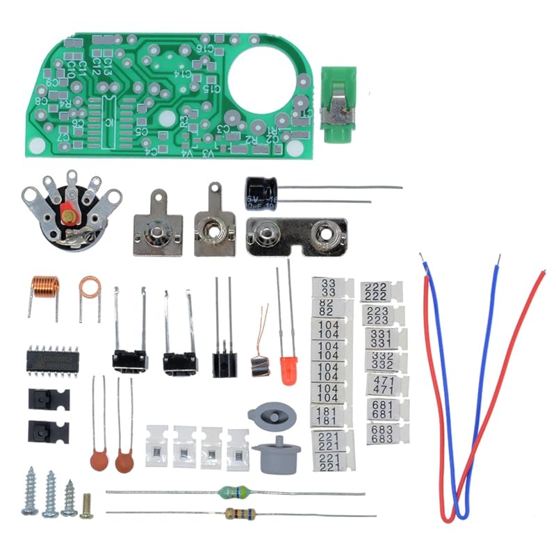 HX3208 Mini Walkman Electronic DIY Kit Patch Mounted Mini DIY Accessories Pack of 2