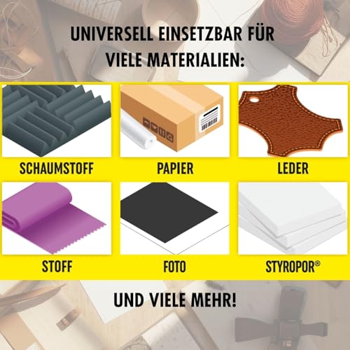 UHU Sprühkleber permanent + transparent, Sprühdose 500ml