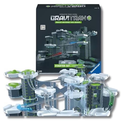 Ravensburger - GraviTrax PRO, Starter Kit, Circuito de Canicas para Niños 8+ Años, Juego Innovador y Educativo STEM, Compatible con todos los GraviTrax