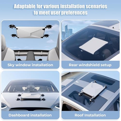 Support ventouse de toit ouvrant auto pour une réception de signal stable - 6