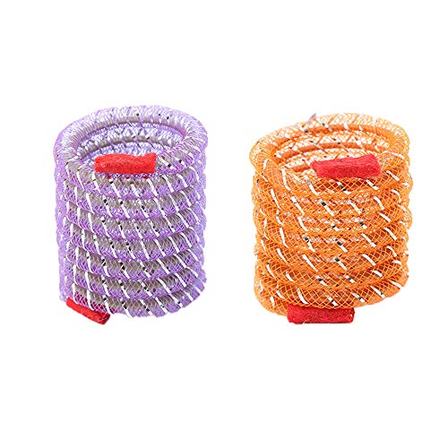 Brinquedo de mola para gatos Suxgumoe, 5 peças coloridas para animais de estimação e gatos interativ