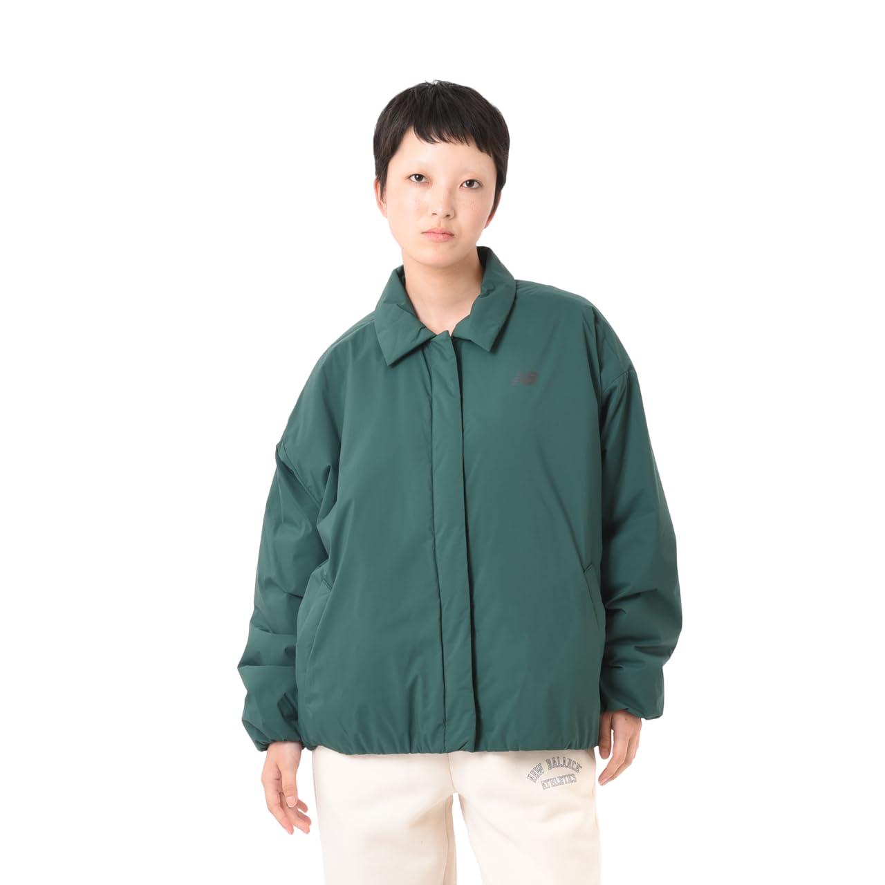 Amazon | [ニューバランス] パデッドコーチジャケット (WJ43506) 撥水 