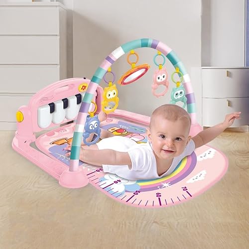 Tapete de Atividade Musical Piano Interativo Unicórnio Wakaii