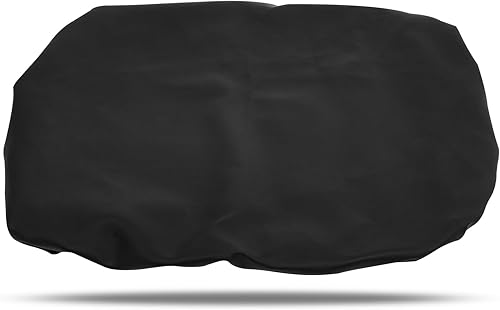 SCITOO Cubierta de piel negra para reposabrazos central con base de repuesto para camionetas Dodge Ram 1993-2016 SCITOO Cubierta de piel negra para reposabrazos central con base de repuesto para camionetas Dodge Ram 1993-2016