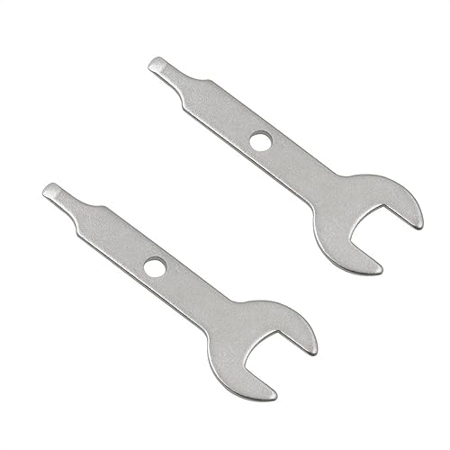 Llave multiherramienta de 3/8 pulgadas, llave de tuerca de 0.374 in para herramienta giratoria, llave de acero inoxidable plateada para máquina de