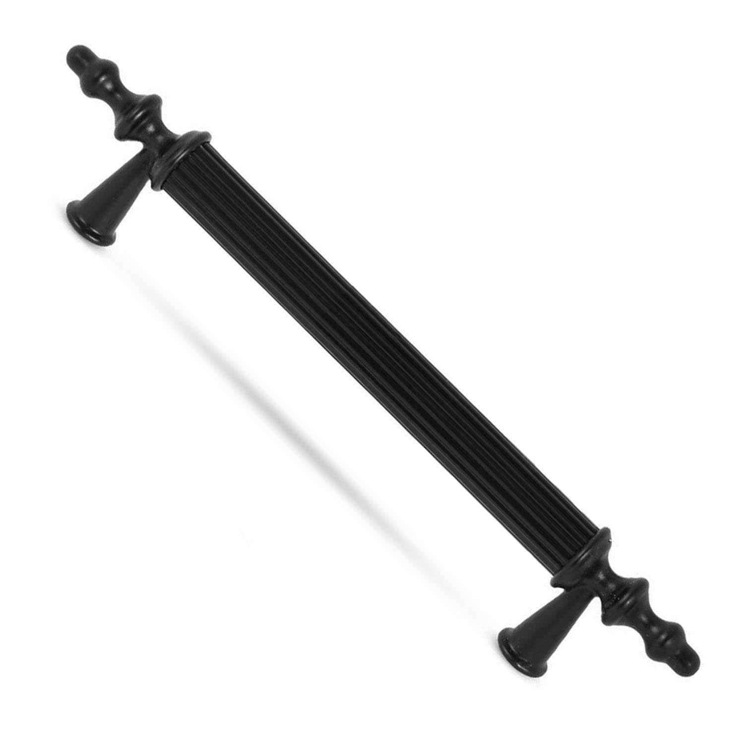 20 ADET (SERT PLASTİK) Polavit 96 Mm Siyah Mobilya Mutfak Çekmece Dolap Dolabı Kulpu Kulbu Kulpları