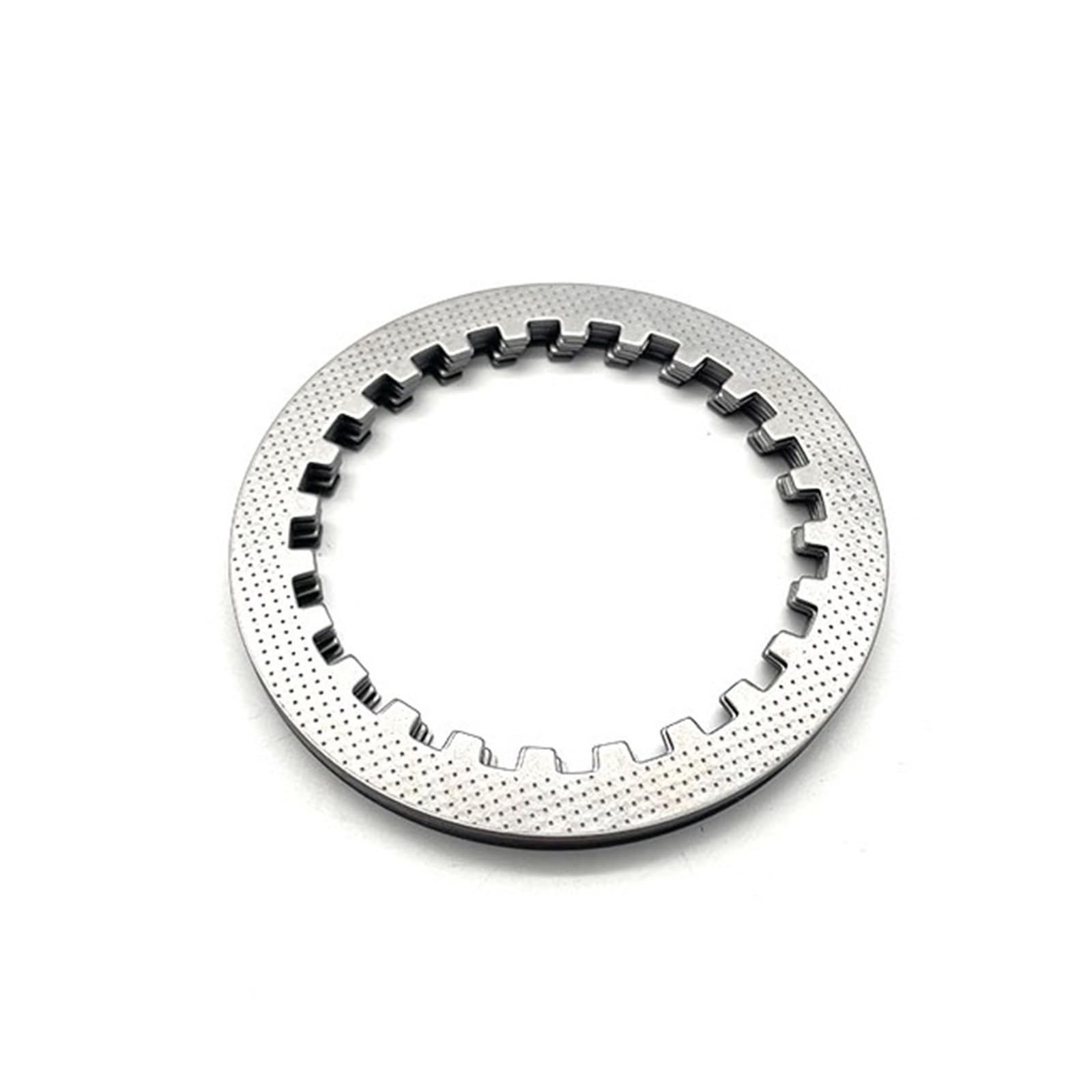Fentty 6 Pcs Steel Plate Sealed Housing Fit For Loncin Motorcycle Clutch Friction Plates Steel Disc Center Hub Assembly Outer Basket Ybs300 Yb300h 4T Clutch Gear Box Kit(6 Pcs Steel Plate)