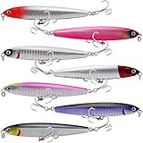 ANCL ヘビー シンキングペンシル ラトル 100mm 24g ７カラー セット サゴシ ヒラメ